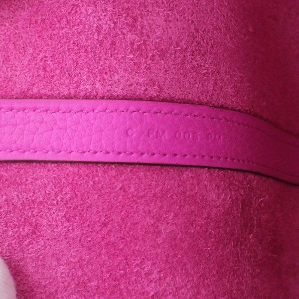 Hermes Picotin Lock MM 22 Magnolia Silver Hardware C Stamp Taurillon Clemence