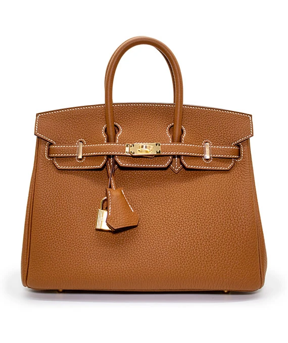 Hermes Birkin - Togo Leather in Gold Color Size 25 Year 2023 New