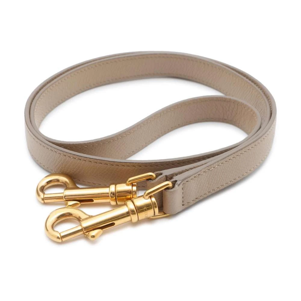 Celine Beige Leather Micro Belt Bag