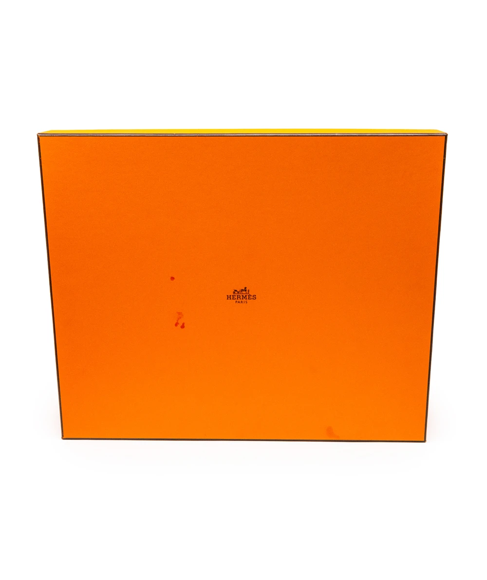 Hermes Size 28 Orange Color Fe Clemence Leather Evelyne III PM bag