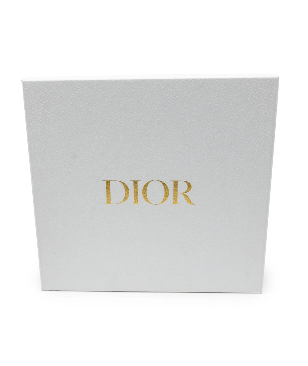 Dior Blue and Beige Oblique Canvas 30 Montaigne Pouch
