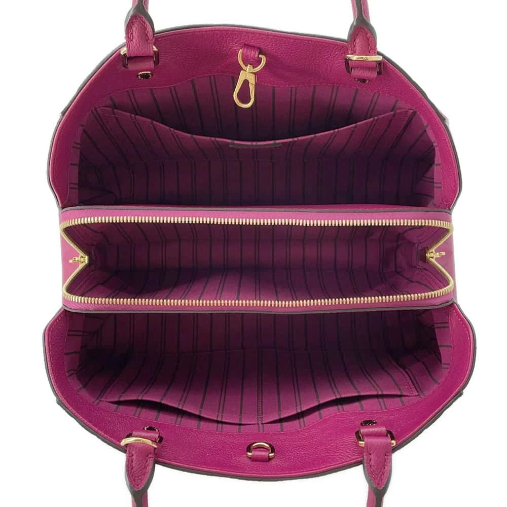 Louis Vuitton Aurore Monogram Empreinte Montaigne MM Top Handle Bag