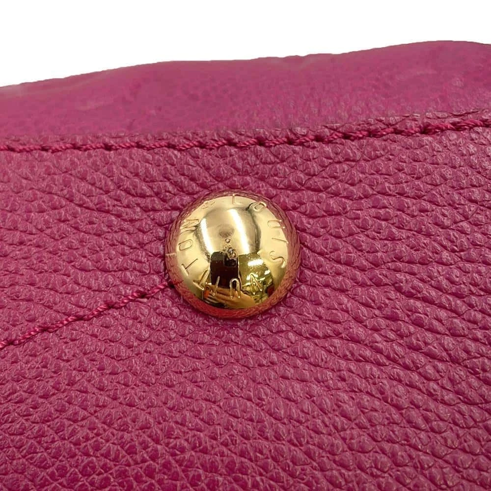 Louis Vuitton Aurore Monogram Empreinte Montaigne MM Top Handle Bag