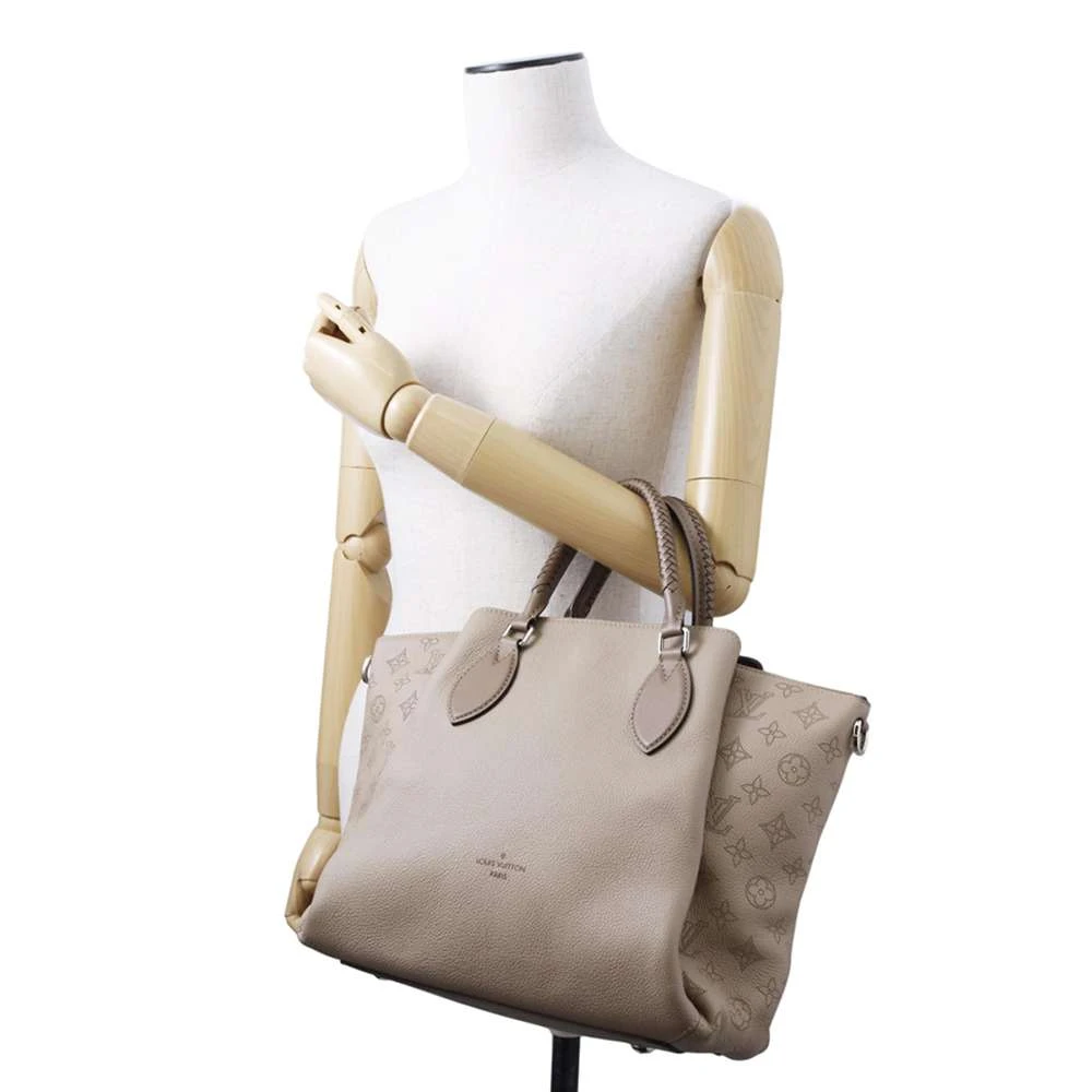 Louis Vuitton Pink Leather Mahina Tote Bag