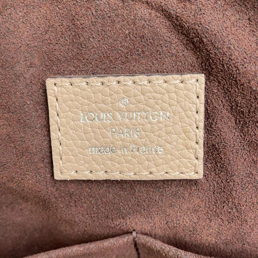 Louis Vuitton Pink Leather Mahina Tote Bag