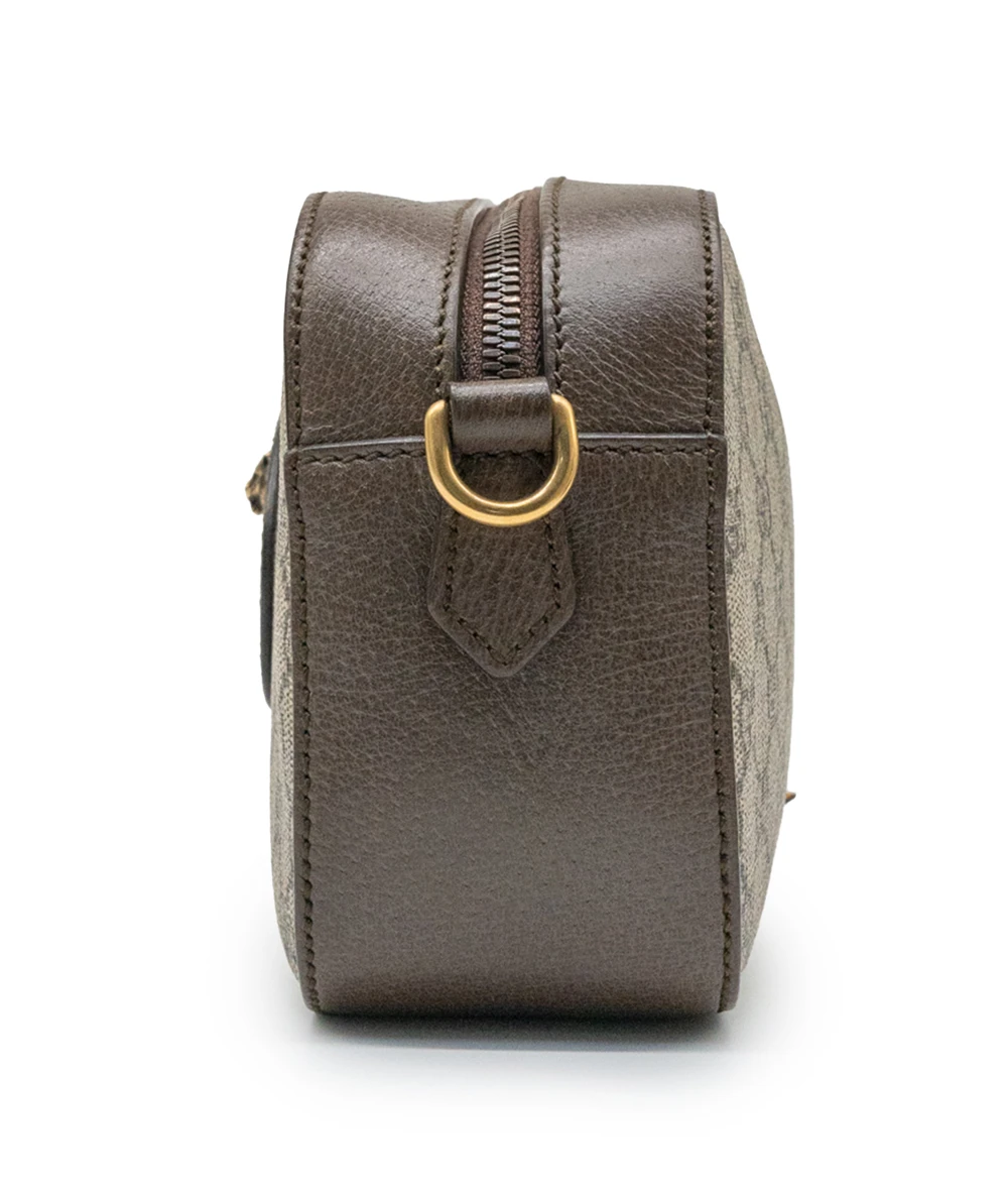 Gucci Beige/Brown GG Supreme Canvas Messenger Bag