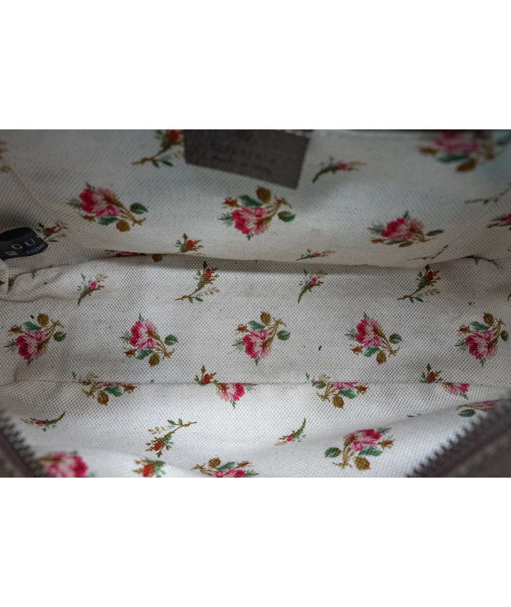 Gucci Beige/Brown GG Supreme Canvas Messenger Bag