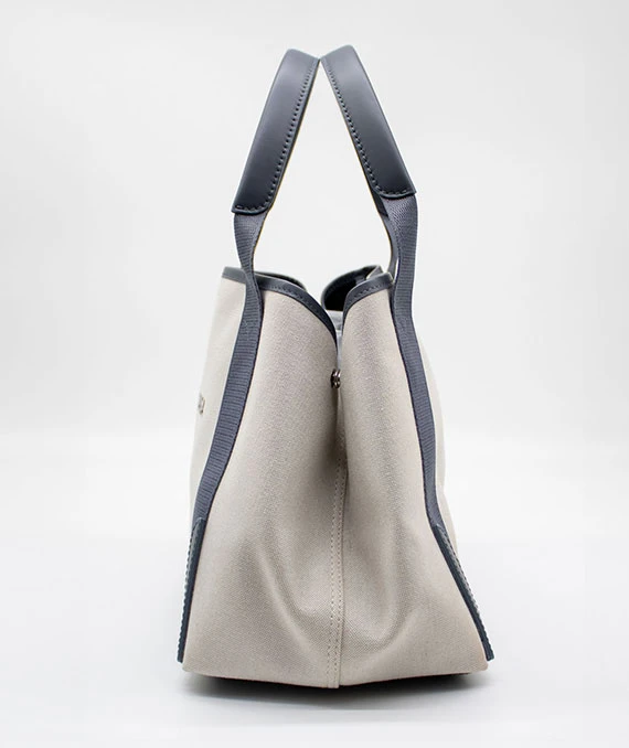 Balenciaga Navy XS Grey Cabas Bag