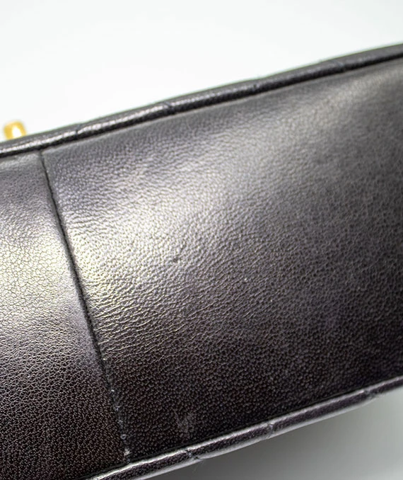 Chanel Black Quilted Lambskin Diana Medium Vintage Flap Handbag