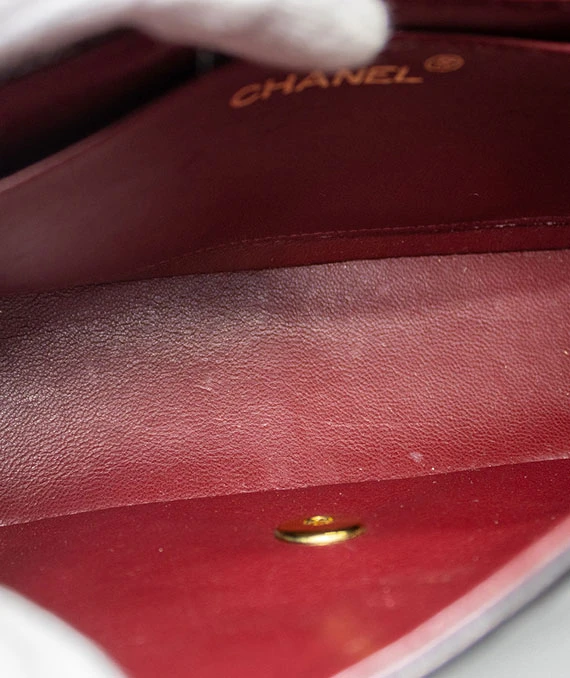 Chanel Black Quilted Lambskin Diana Medium Vintage Flap Handbag