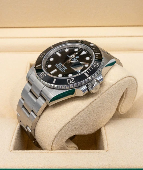 Rolex 2024 Submariner ref no 126610LN Stainless Steel Oyster Bracelet Men’s Wristwatch 41mm