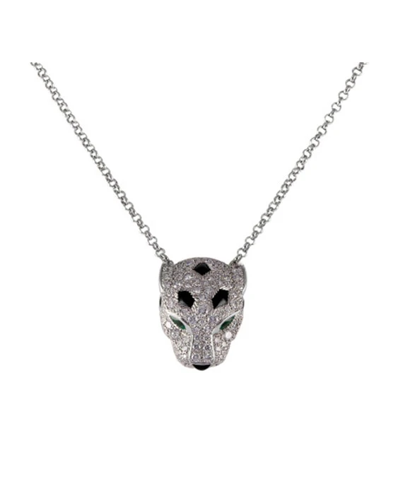 Cartier Panthere 18k White Gold Necklace