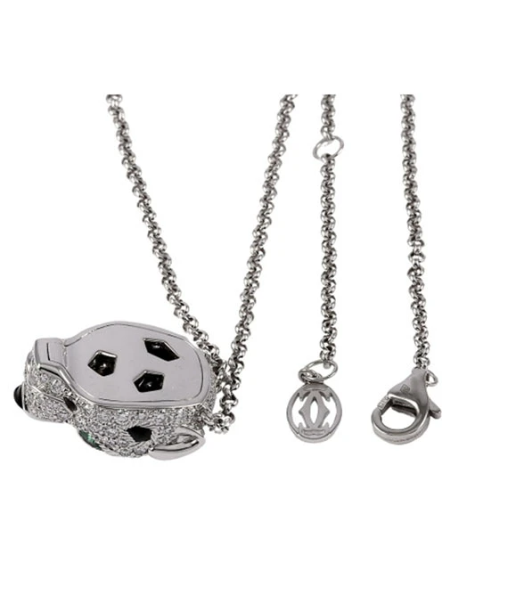 Cartier Panthere 18k White Gold Necklace
