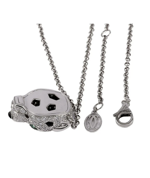 Cartier Panthere 18k White Gold Necklace