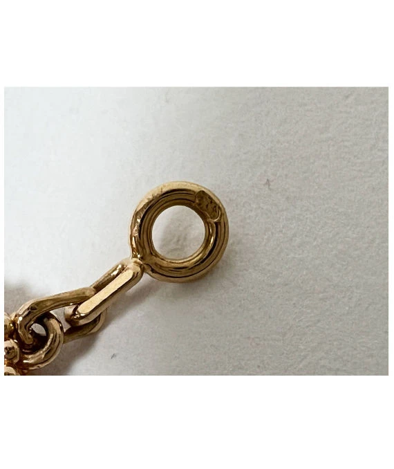 Van Cleef & Arpels Vintage Alhambra Carnelian Guilloche 5 Motifs 18k Rose Gold Bracelet