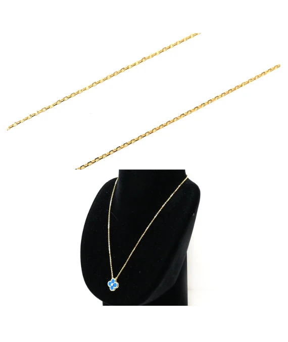 Van Cleef & Arpels Vintage Alhambra 2019 Christmas Limited Edition Necklace In 18k Yellow Gold