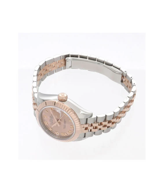 Rolex 279171 28mm Lady Datejust with Rose Gold Bezel, Dial and Stainless-Steel mixed Bracelet in Unused Condition