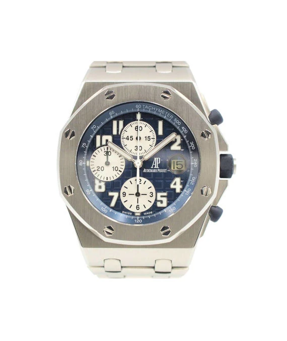 Audemars Piguet 25721ST.OO.100 Royal Oak Offshore Mechanical Automatic Date Display Chronograph Tachymeter Men's 43mm Watch