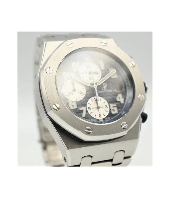 Audemars Piguet 25721ST.OO.100 Royal Oak Offshore Mechanical Automatic Date Display Chronograph Tachymeter Men's 43mm Watch