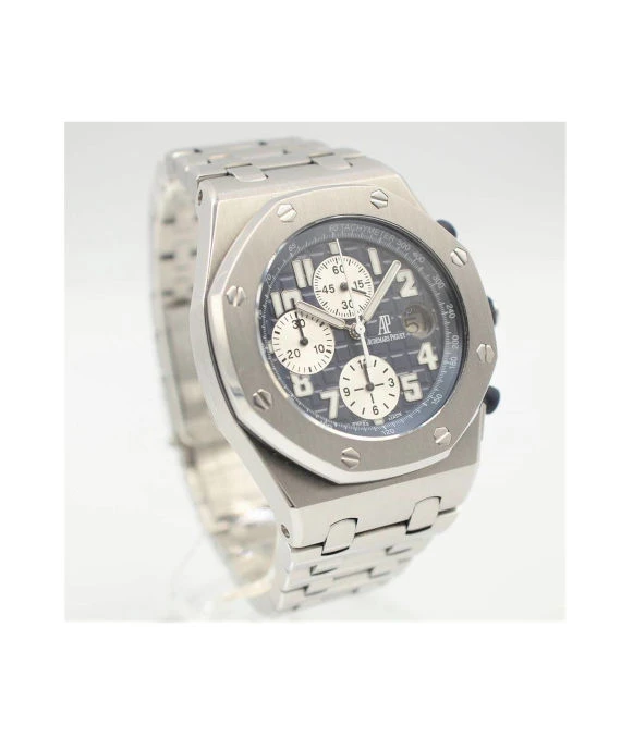 Audemars Piguet 25721ST.OO.100 Royal Oak Offshore Mechanical Automatic Date Display Chronograph Tachymeter Men's 43mm Watch