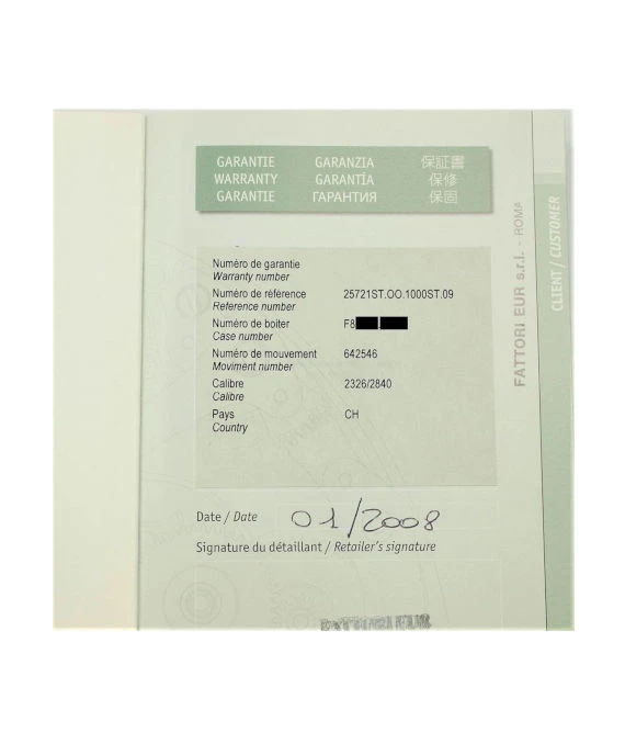 Audemars Piguet 25721ST.OO.100 Royal Oak Offshore Mechanical Automatic Date Display Chronograph Tachymeter Men's 43mm Watch