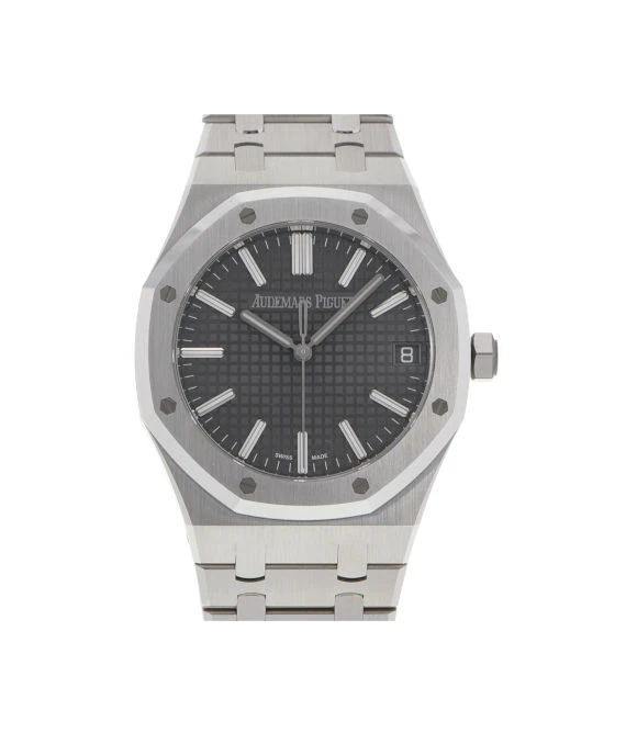 Audemars Piguet Royal OAK 50th Anniversary 15510ST.00.1320ST.05 Men's 41mm Watch Automatic Gray Dial Unused