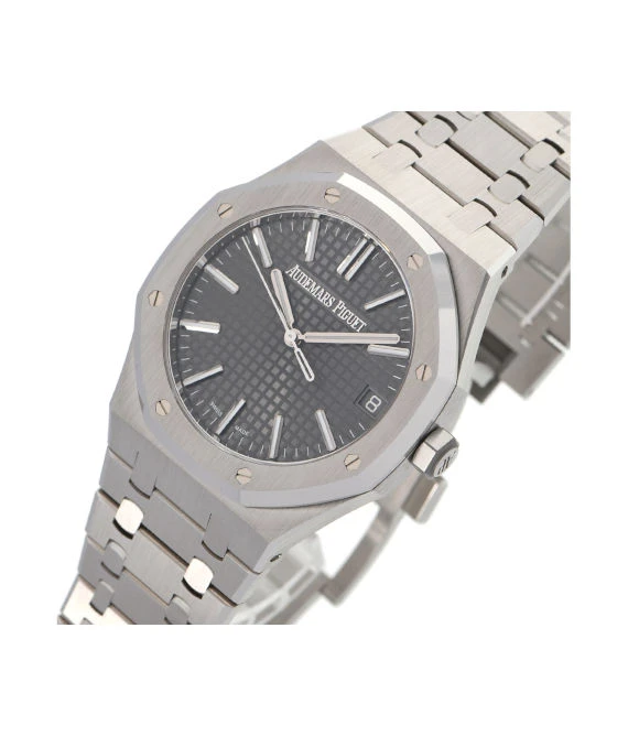 Audemars Piguet Royal OAK 50th Anniversary 15510ST.00.1320ST.05 Men's 41mm Watch Automatic Gray Dial Unused