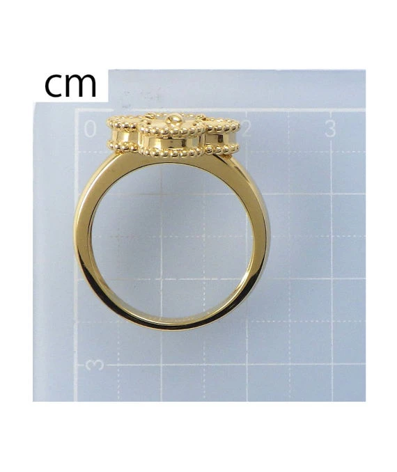 Van Cleef & Arpels Vintage Alhambra 18k Yellow Gold Ring