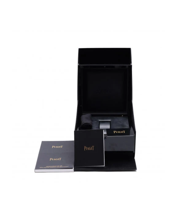 Piaget Limelight Gala G0A42163 Blue Dial Diamond Watch In 18k White Gold