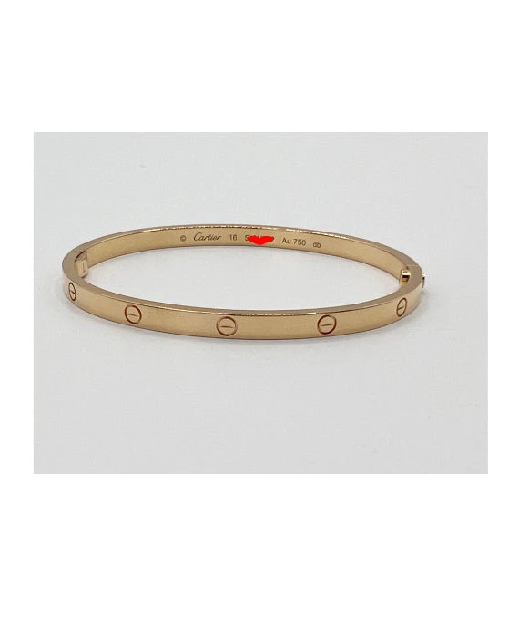 Cartier Love Bracelet Small Model In 18k Pink Gold