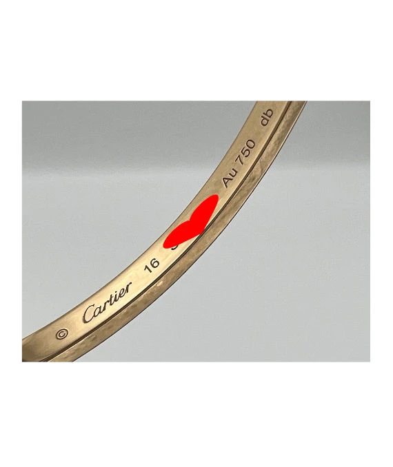 Cartier Love Bracelet Small Model In 18k Pink Gold