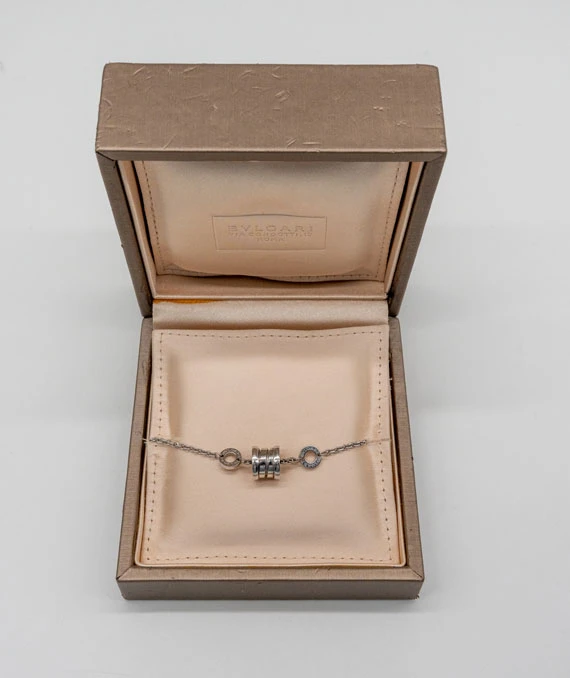 Bvlgari 18k White Gold B.zero1 Bracelet
