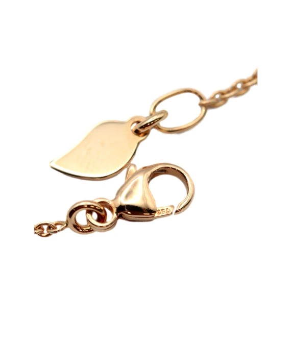 Piaget Size 19 Pink Sapphire Diamond Bracelet In 18k Yellow Gold