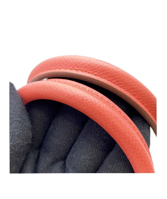 Hermes 2013 Birkin (Stamp Q) Size 30 Epsom Leather handbag in Flamingo Color with Silver Hardware