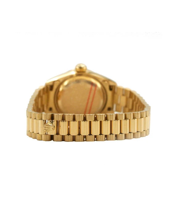 Rolex 69178 Datejust 26mm 18k Solid Yellow Gold Champagne Automatic Women's Watch