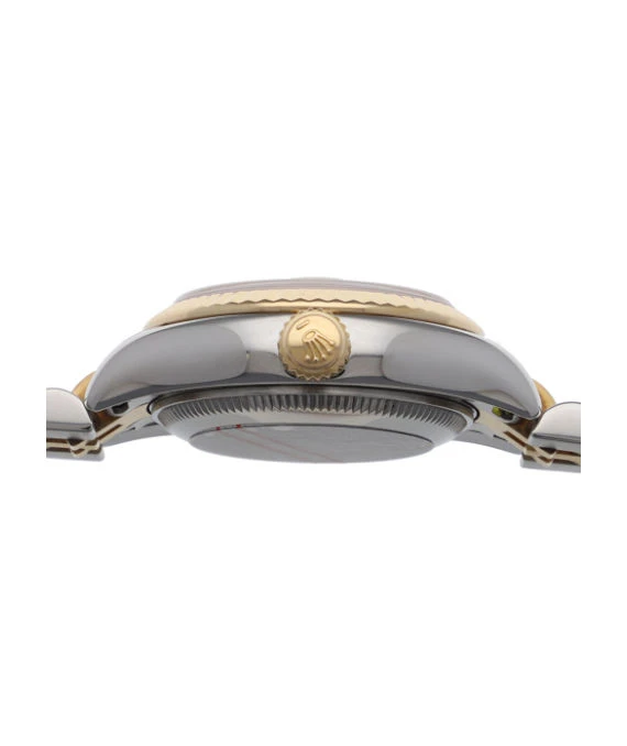 Rolex 179173G 26mm Datejust Silver Computer Dial with Yellow Gold and Stainless Steel mixed Bracelet Women's Watch