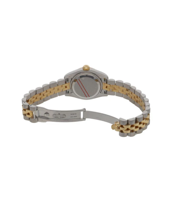 Rolex 179173G 26mm Datejust Silver Computer Dial with Yellow Gold and Stainless Steel mixed Bracelet Women's Watch