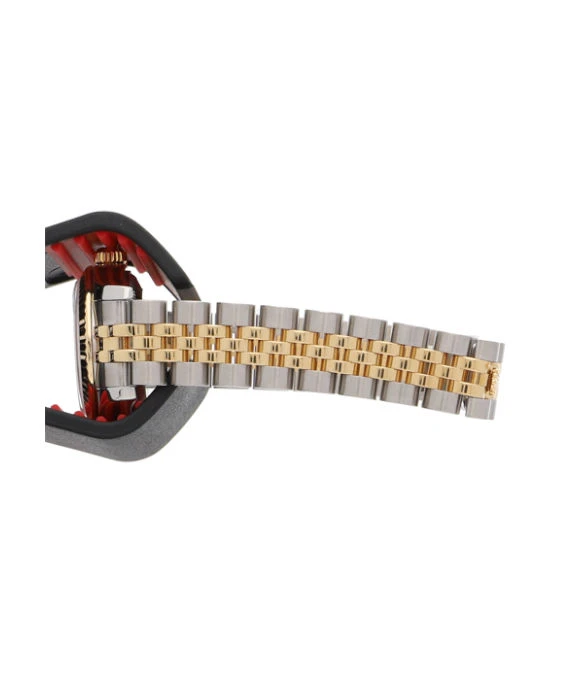 Rolex 179173G 26mm Datejust Silver Computer Dial with Yellow Gold and Stainless Steel mixed Bracelet Women's Watch