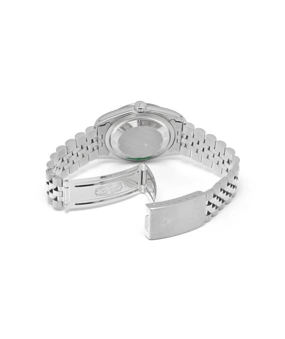 Rolex 1990 Datejust 16234 L Automatic Stainless Steel White Gold Jubilee Bracelet Men's Watch