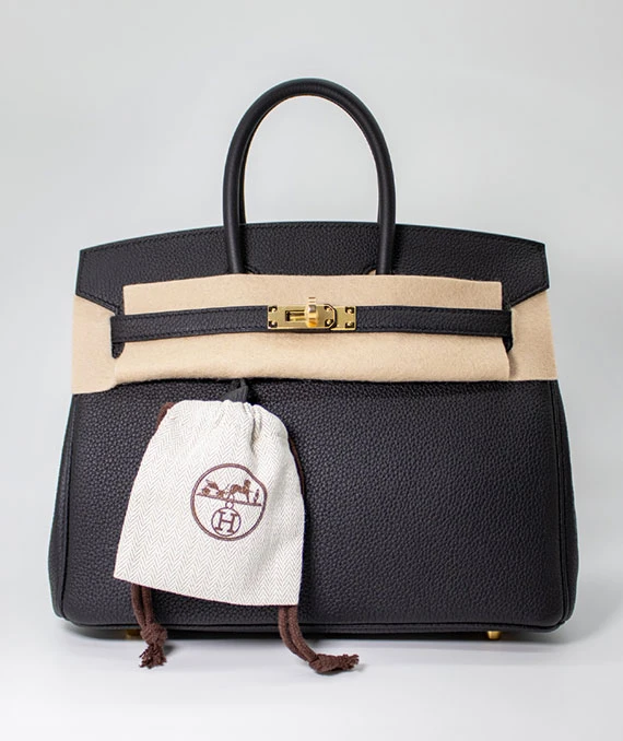 Hermes Birkin - Togo Leather in Black Color Size 25 Year 2023 New