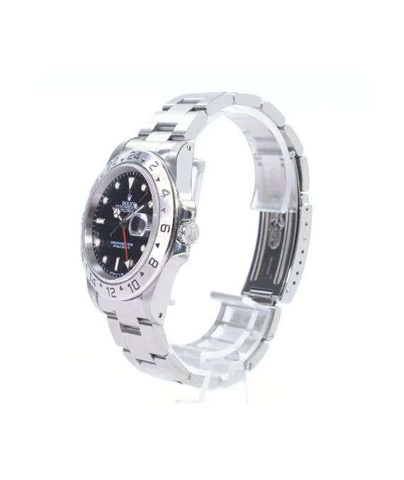 Rolex Explorer 2 16570 40mm Black Dial Stainless Steel Automatic Men's Watch