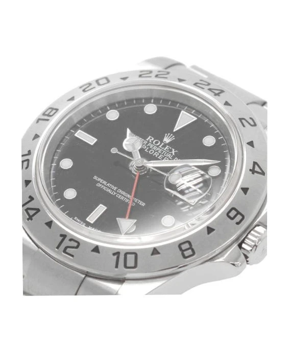 Rolex Explorer 2 16570 40mm Black Dial Stainless Steel Automatic Men's Watch