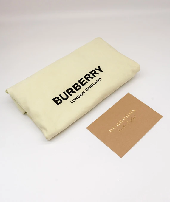 Burberry Brown/White TB Monogram Stripe Coated Canvas Extra Large Belt Bag