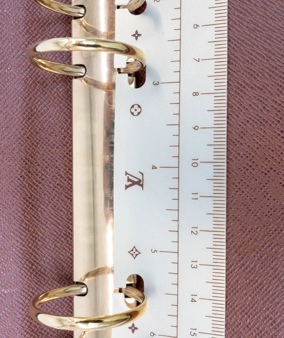 Louis Vuitton Monogram Large Ring Agenda Cover