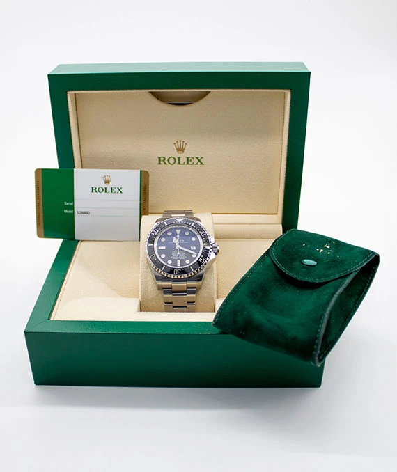 Rolex sea dweller deep sea ref 126660 year 2020 preowned