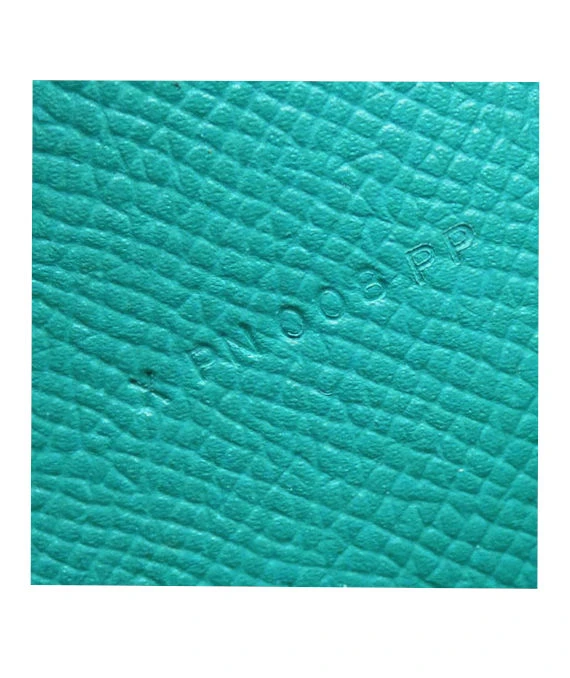 Hermes 2016 (Stamp X) Epsom Leather Constance Long Wallet in Blue Paon Color with Palladium Hardware