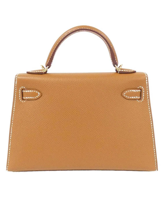 Hermes 2023 Mini Kelly 2 in Gold Color with Gold Hardware
