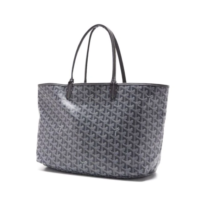 Goyard Gray Goyardine Coated Canvas and Leather Mr./Ms. PM Tote Bag
