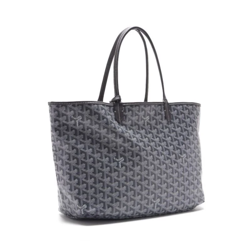 Goyard Gray Goyardine Coated Canvas and Leather Mr./Ms. PM Tote Bag