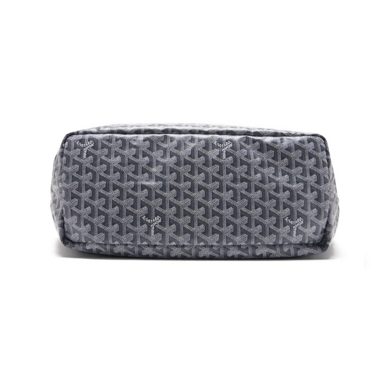 Goyard Gray Goyardine Coated Canvas and Leather Mr./Ms. PM Tote Bag